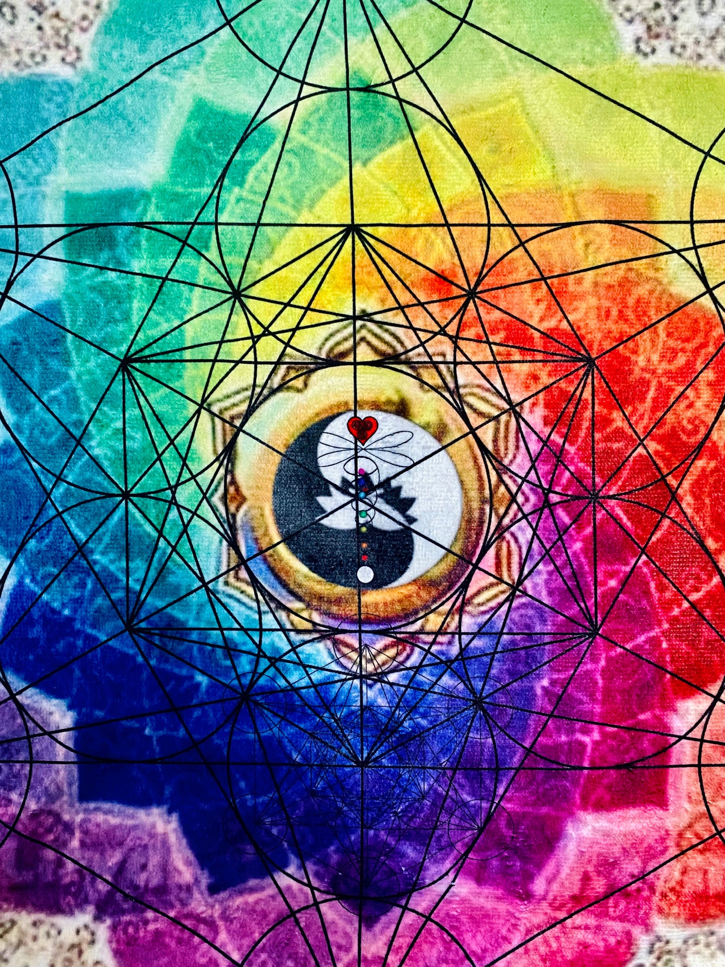 Metatron's Cube Towel